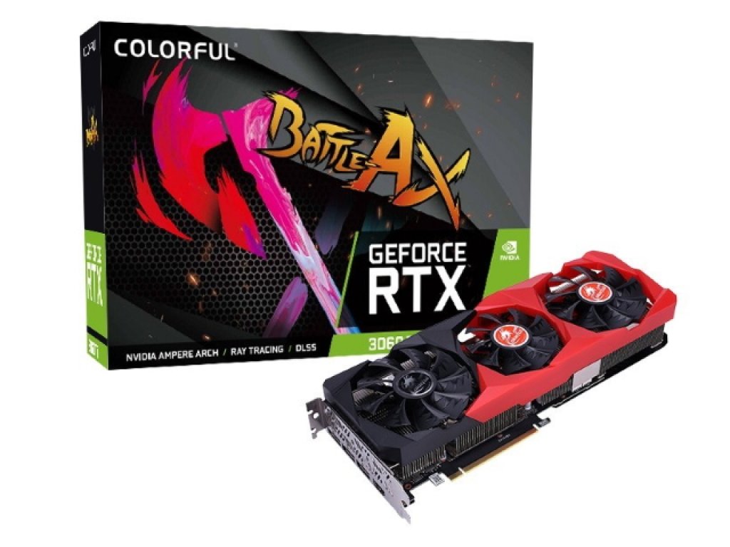 COLORFUL、トリプルファンを採用した GeForce RTX 3060 搭載