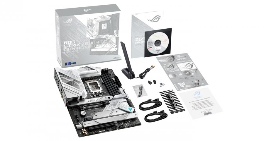 ASUSからAlder Lake-S対応インテルZ690搭載DDR4 ATXマザーボード「ROG