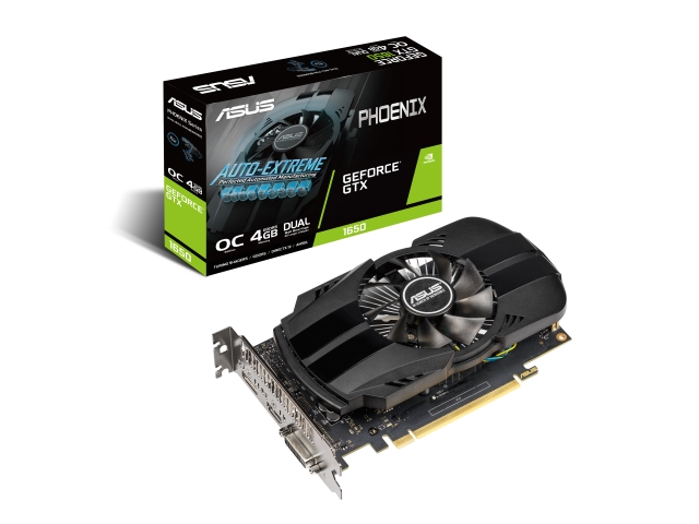 ASUS PH-GTX1650-O4G Phoenix シリーズ GEFORCE GTX 1650 4GB 128-bit