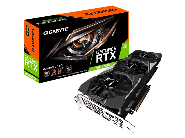 GIGABYTE GeForce RTX 2070 SUPER GAMING OC 8G WINDFORCE GEFORCE RTX