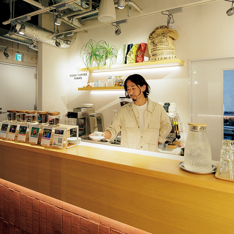 最先端でイノべーティブな一杯を。銀座〈エックス・コーヒー・ギンザ