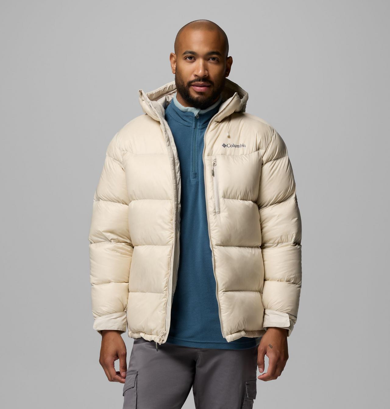 Men's Cloudview Down Hooded Jacket | Columbia