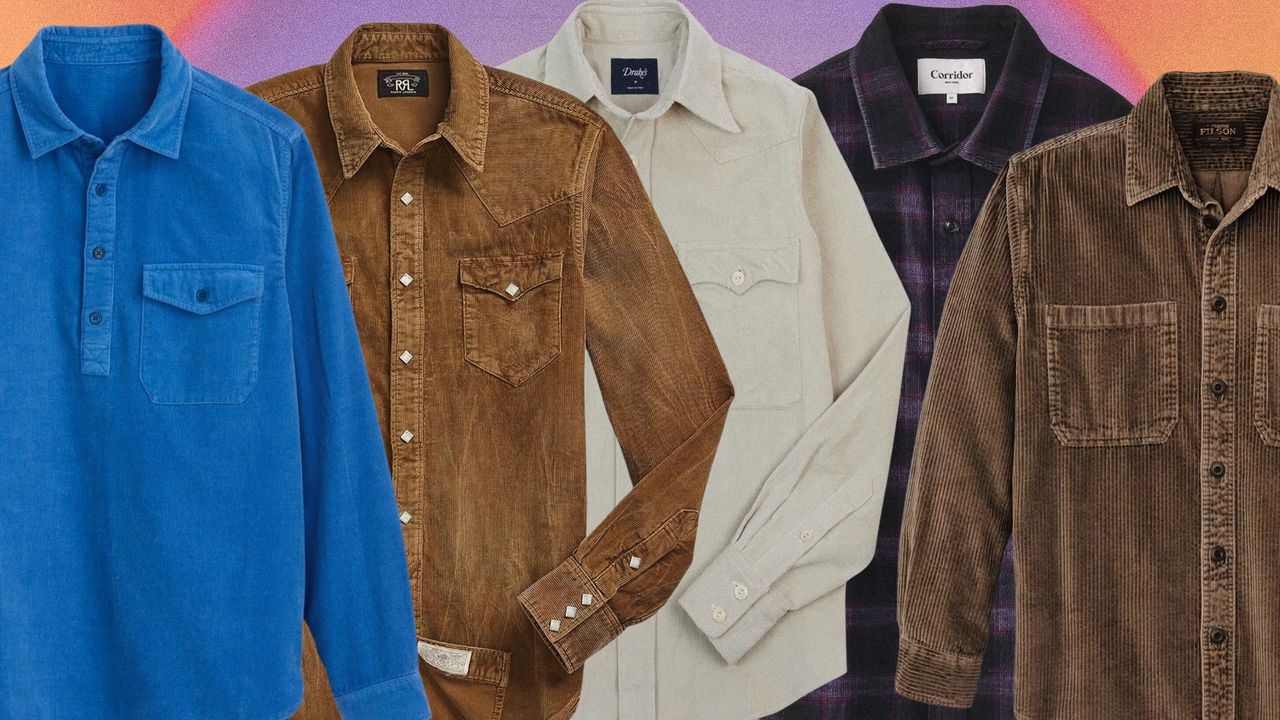 12 Best Corduroy Shirts for Men 2025, According to GQ Editors | GQ