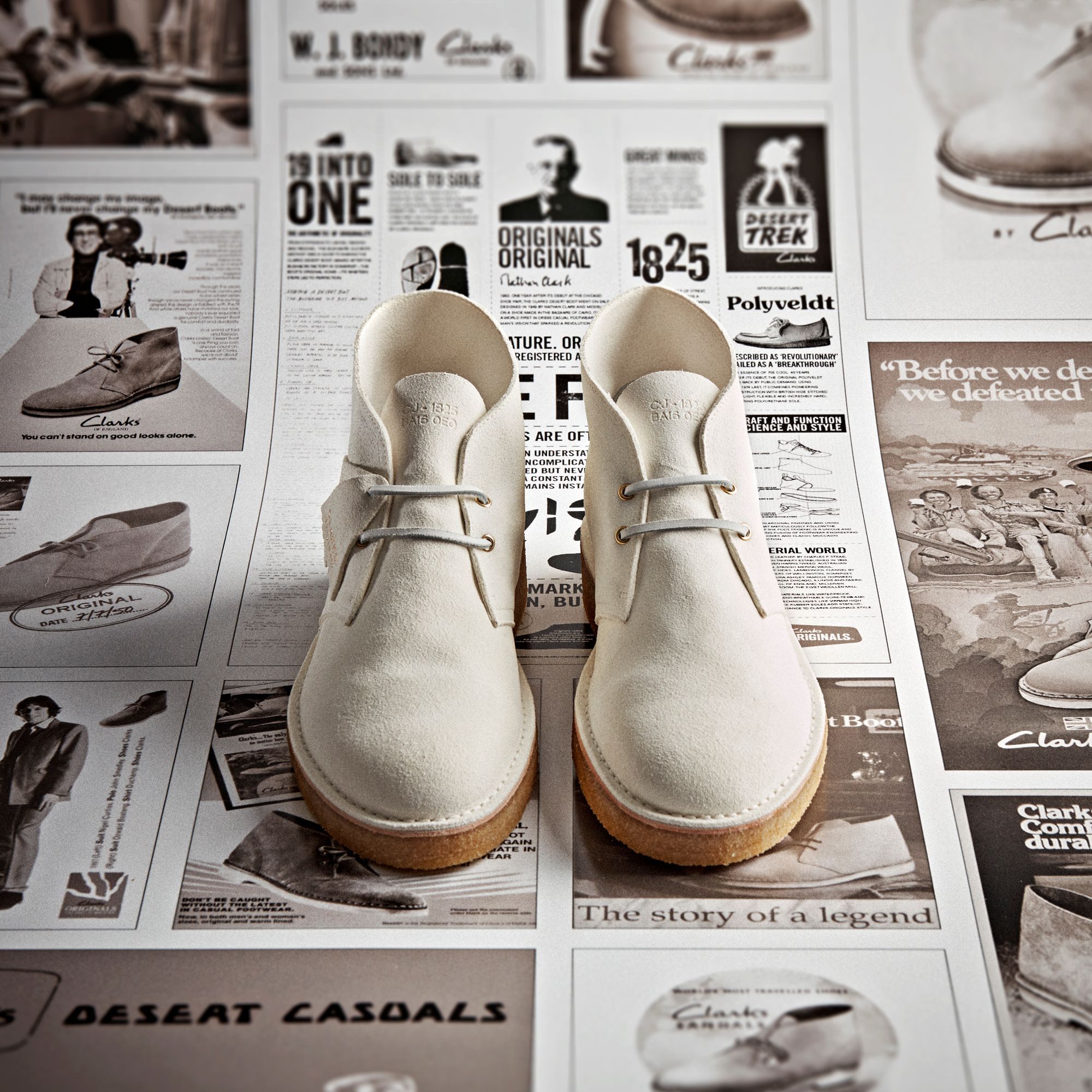 クラークスのデザートブーツ70周年を記念して、新モデル「221」が誕生