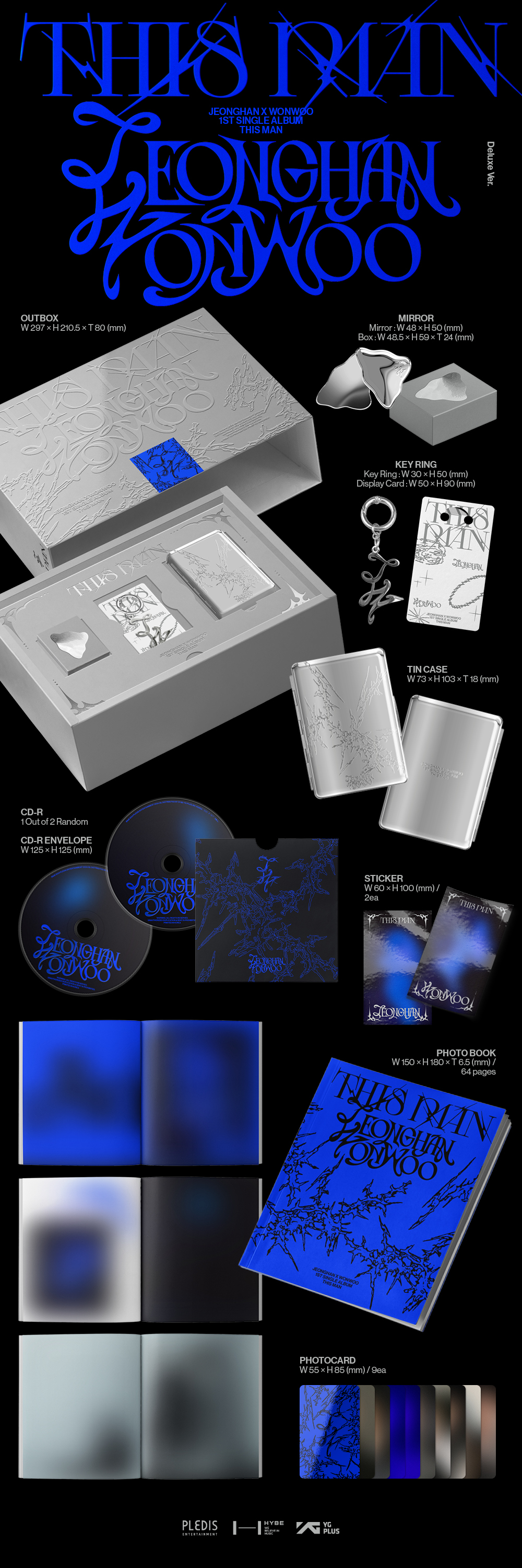 jp.ktown4u.com : JEONGHAN X WONWOO (SEVENTEEN) - シングルアルバム1