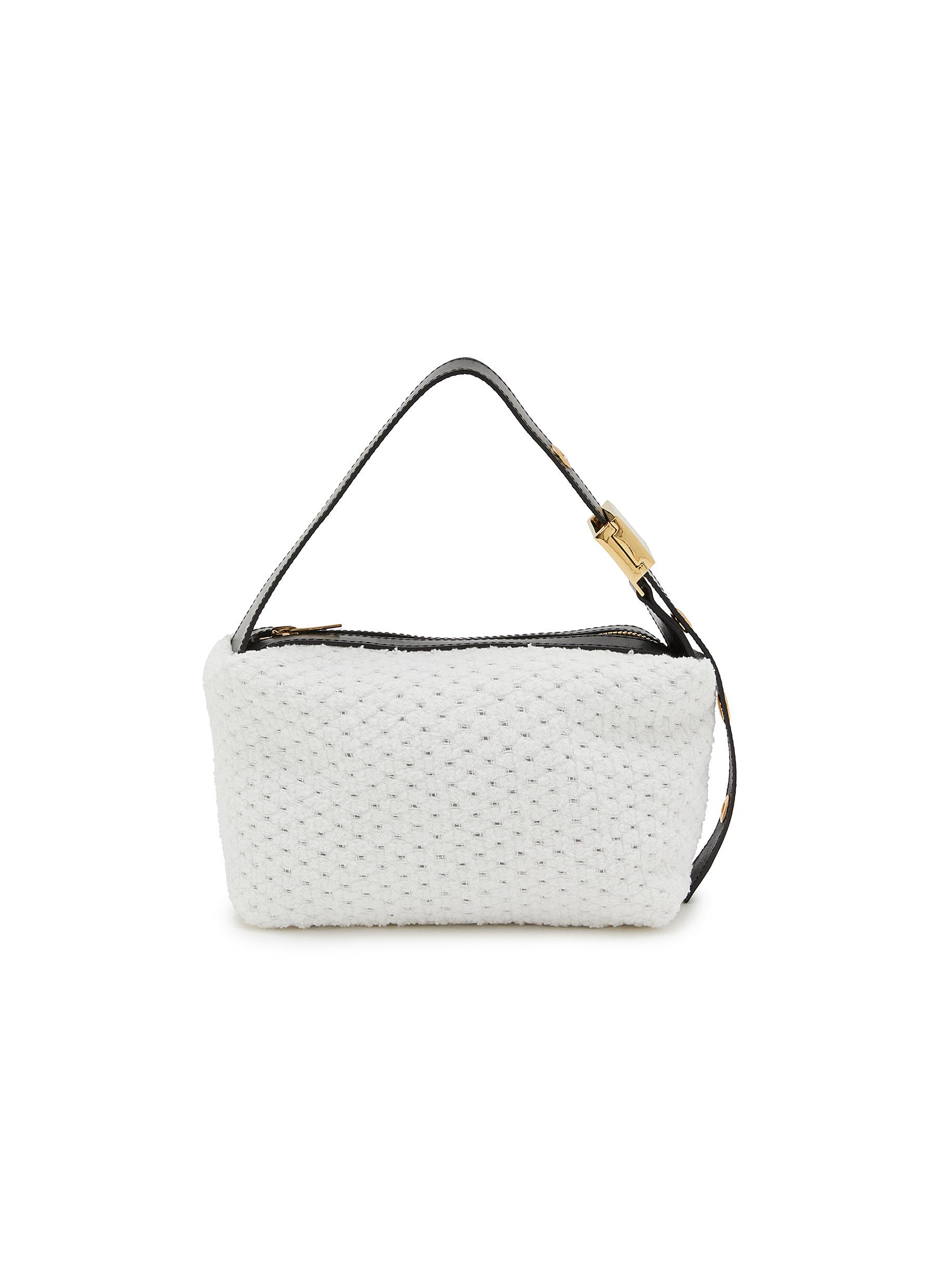 SACAI | Punched Denim Pochette Bag | Women | Lane Crawford