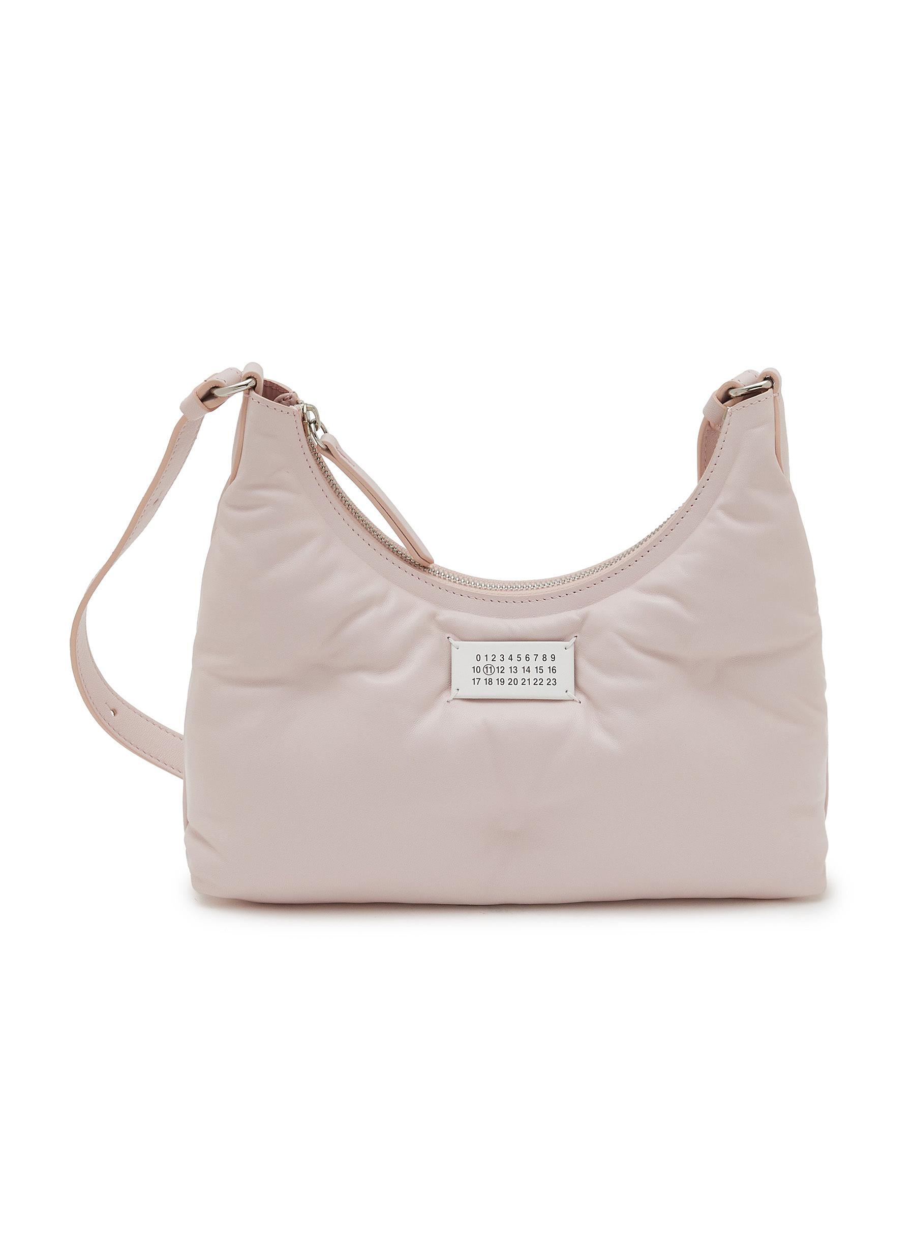 MAISON MARGIELA | Small Glam Slam Leather Hobo Bag | Women | Lane