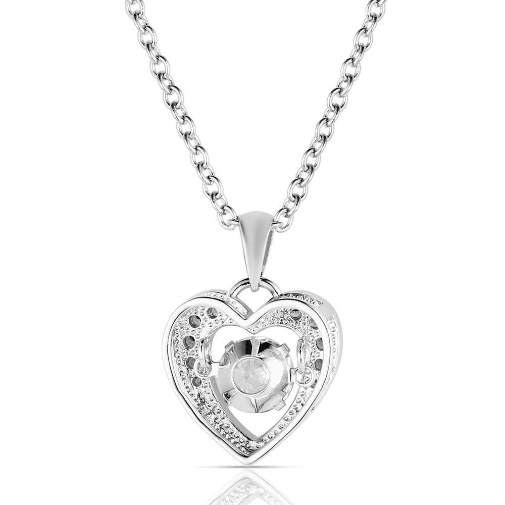 Let's Dance A Little Dance Heart Necklace | Montana Silversmiths