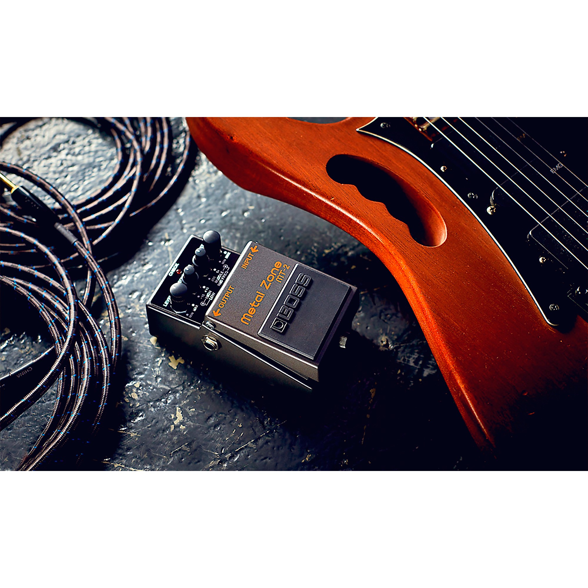 BOSS MT-2 Metal Zone Effects Pedal | Music & Arts