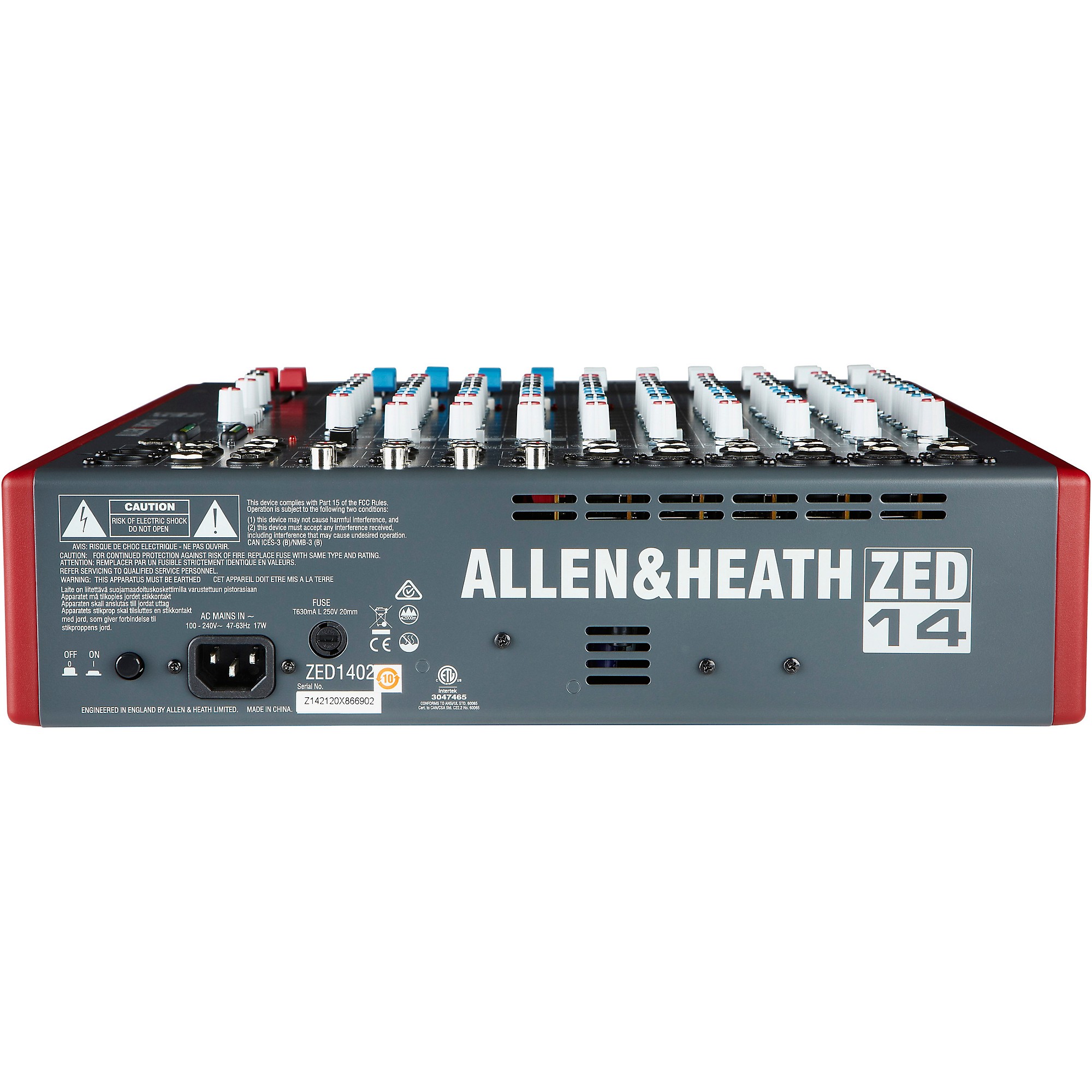 Allen & Heath ZED-14 USB Mixing Console | Music & Arts
