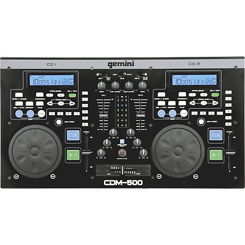 Gemini CDM-500 Professional DJ Station | Musician's Friend