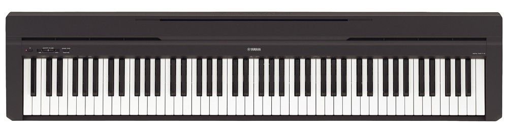 Yamaha P-45B 88-Key Digital Piano with Speakers - 086792997278