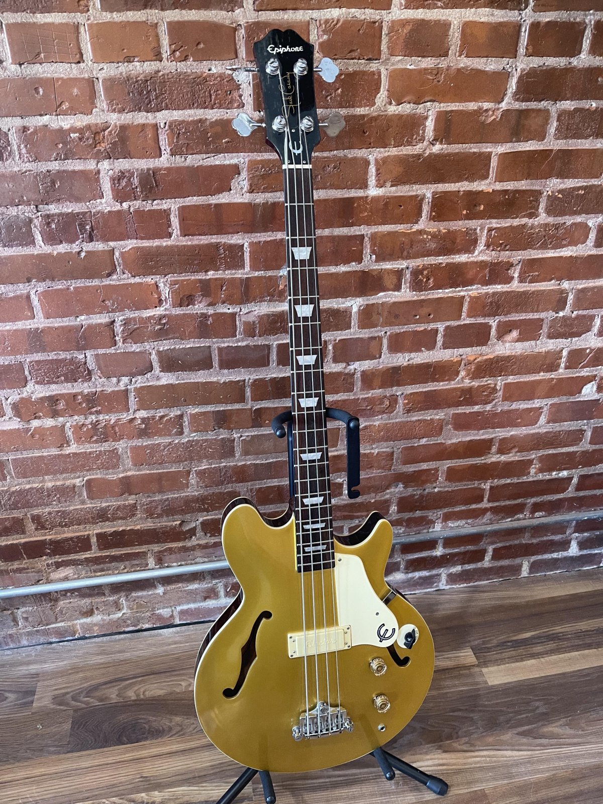 Epiphone Jack Casady Signature Bass - Metallic Gold