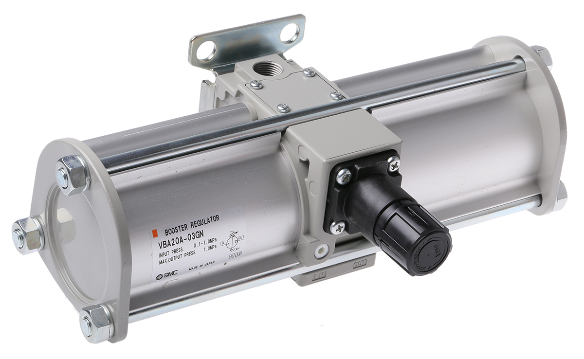 SMC エアレギュレータ RC, タイプG, NPT, VBA20A-03GN Rc 3/8 VBA