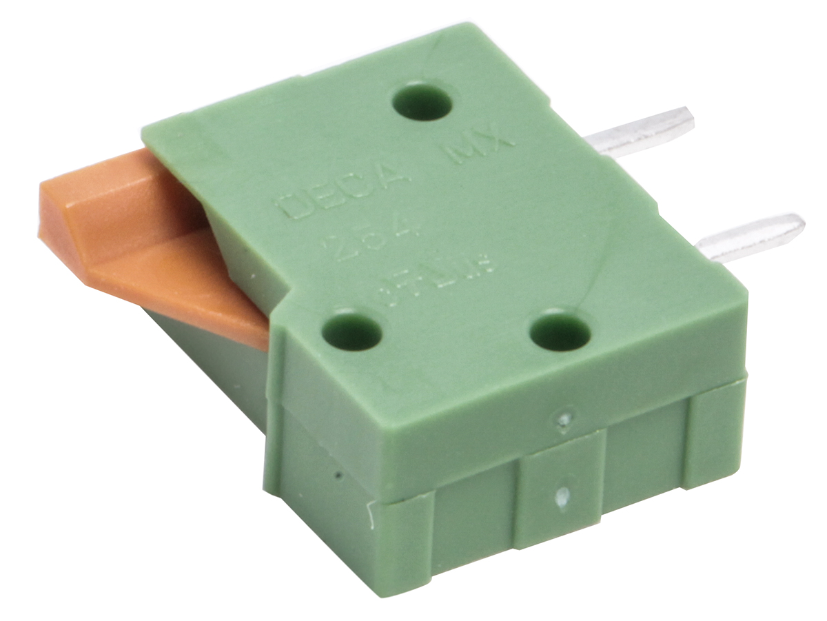 RS PRO 基板用端子台, 6A, 150 V, 2.54mmピッチ, 1列, 1極 | RS