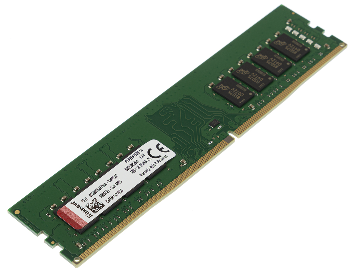 KVR26N19D8/16 | Kingston 16 GB DDR4 Desktop RAM 2666 MHz, DIMM