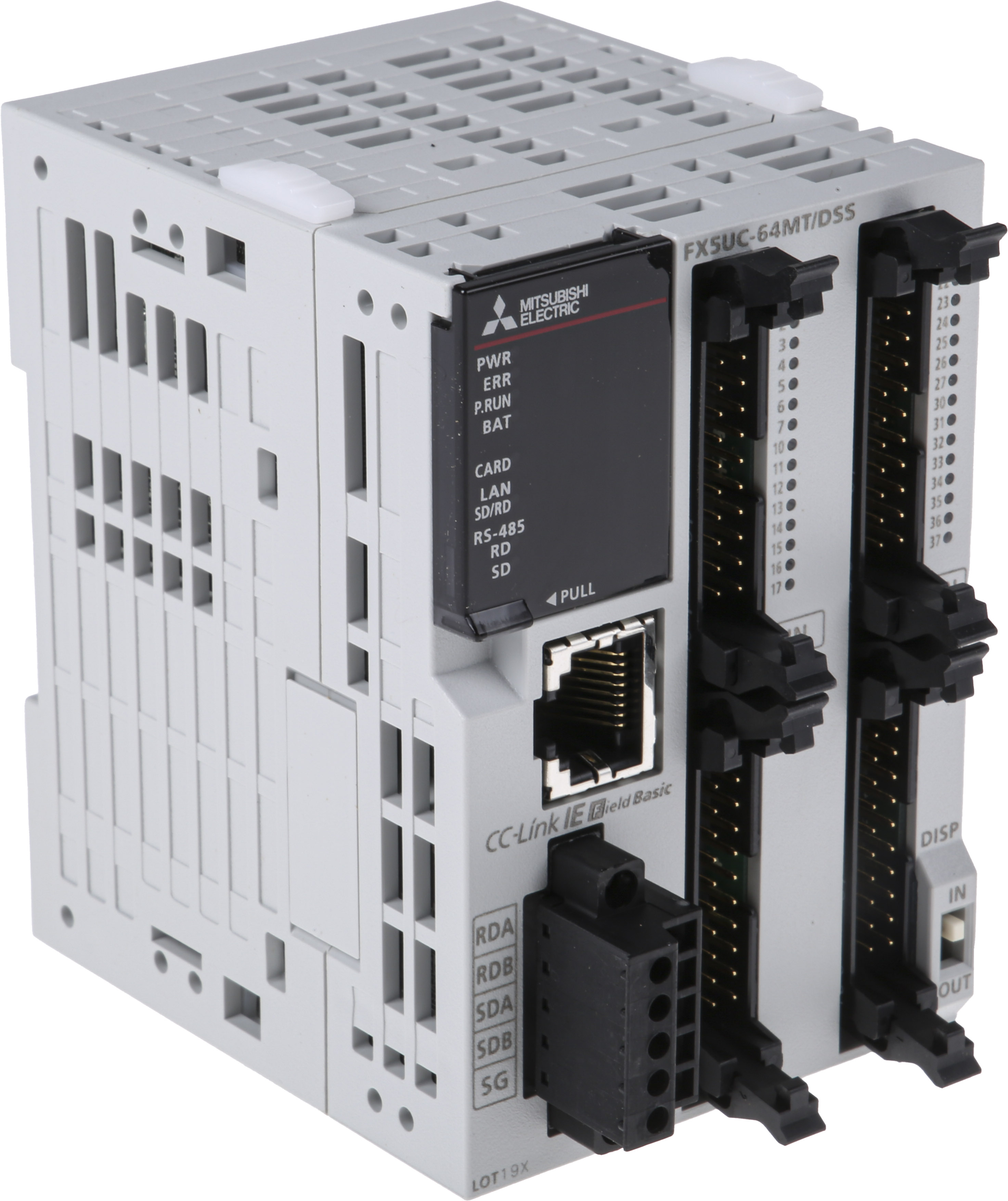 FX5UC-64MT/DSS | 三菱電機 MELSEC iQ-F PLC CPU 32 入力 アナログ 32