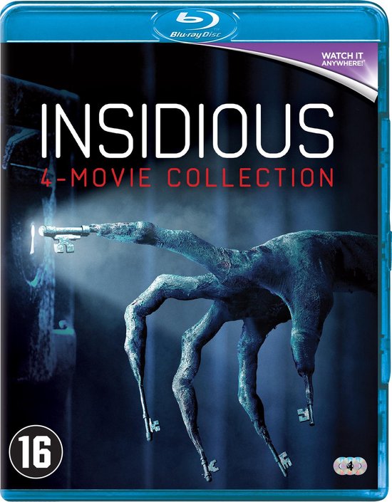 Insidious 1-4 Blu-ray - Horrorfilm box set - The Last Key | bol