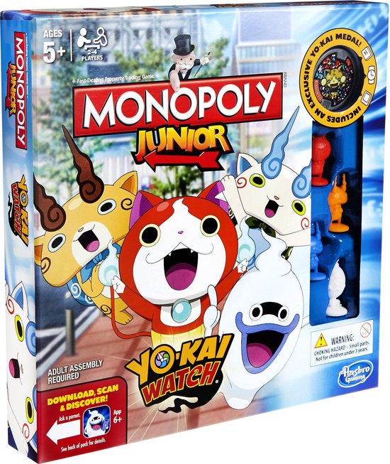 Monopoly Junior Yo-kai Watch - Kinderspel | Games | bol