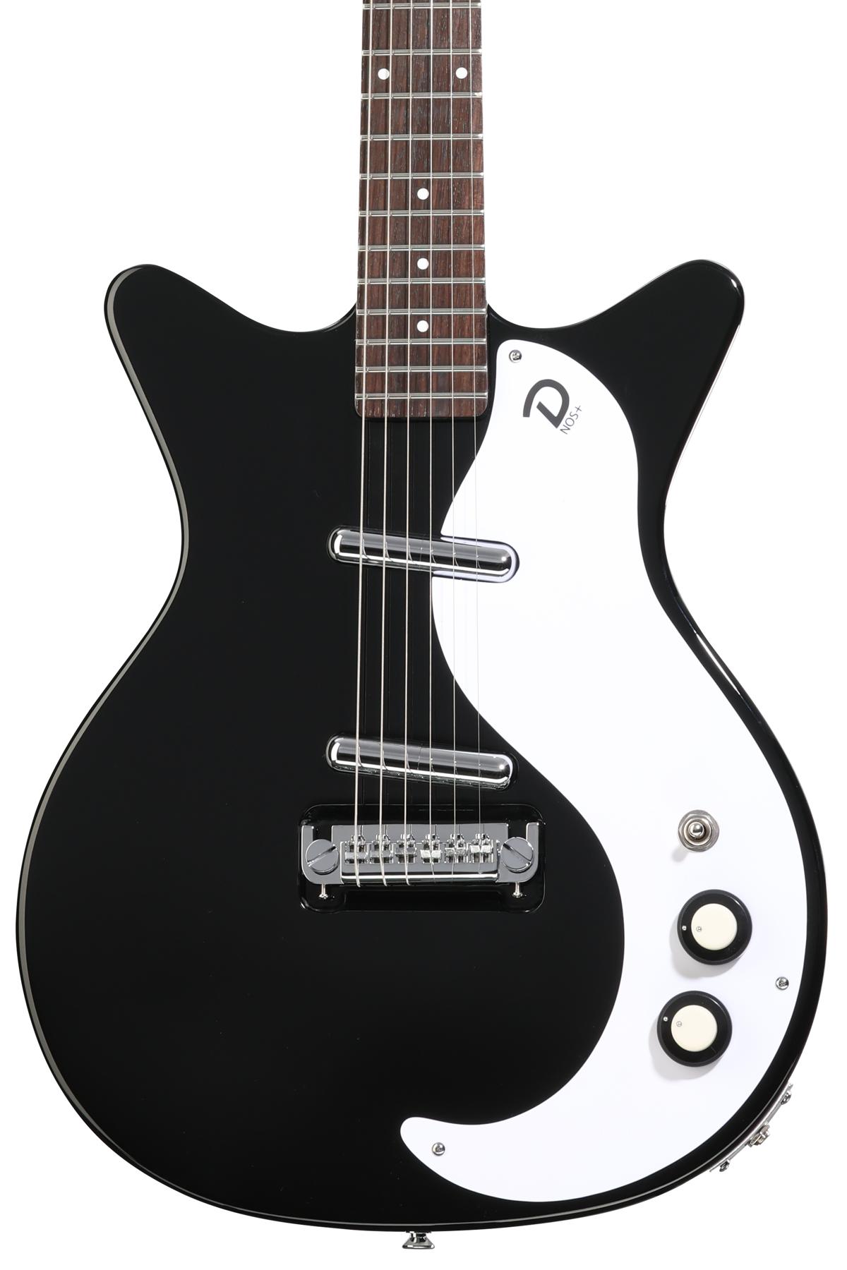 Danelectro '59M NOS+ Semi-hollowbody Electric Guitar - Black