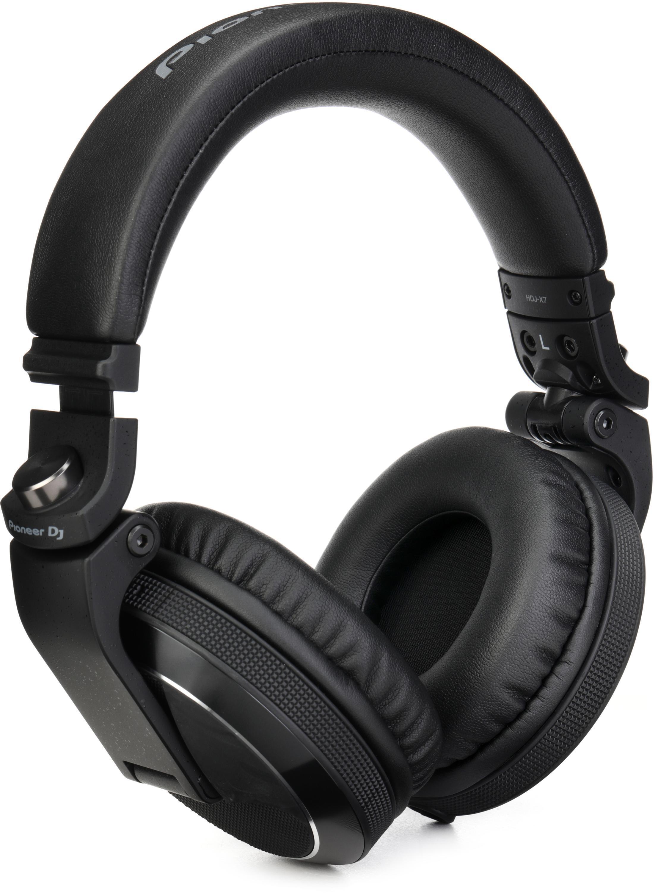 Pioneer DJ HDJ-X7 Professional DJ Headphones - Black | Sweetwater