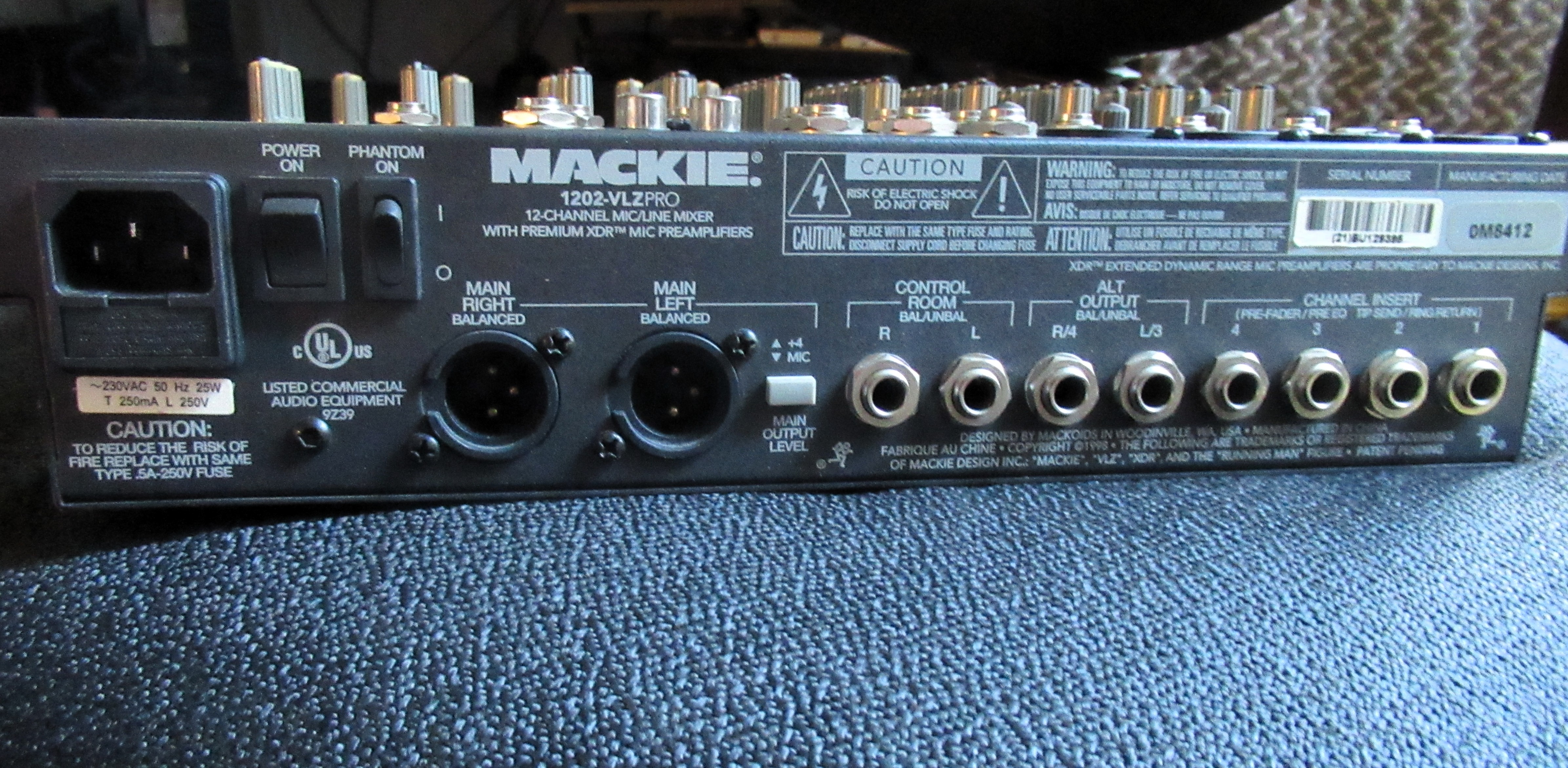 1202-VLZ Pro - Mackie 1202-VLZ Pro - Audiofanzine