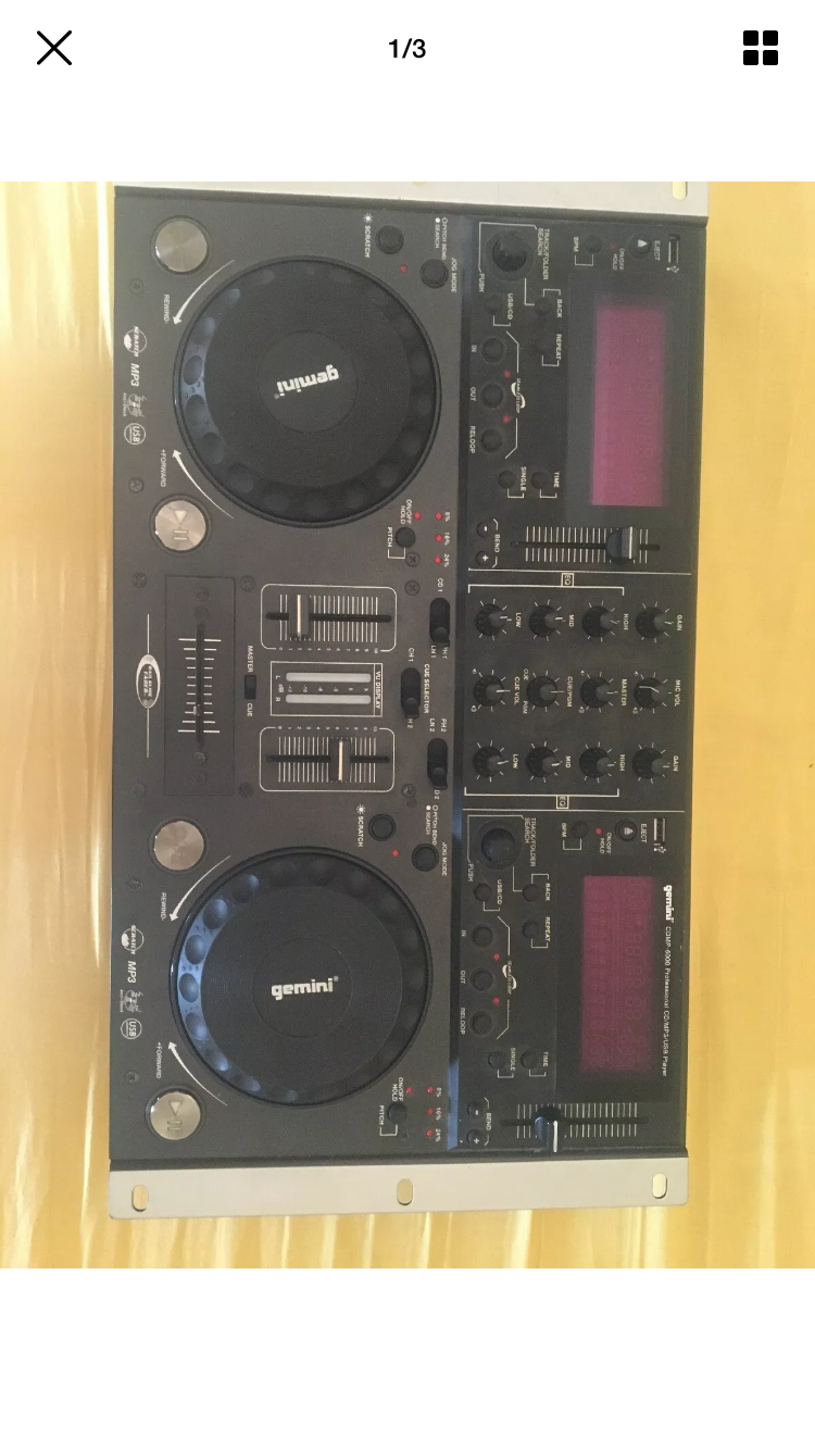 CDMP 6000 - Gemini DJ CDMP 6000 - Audiofanzine
