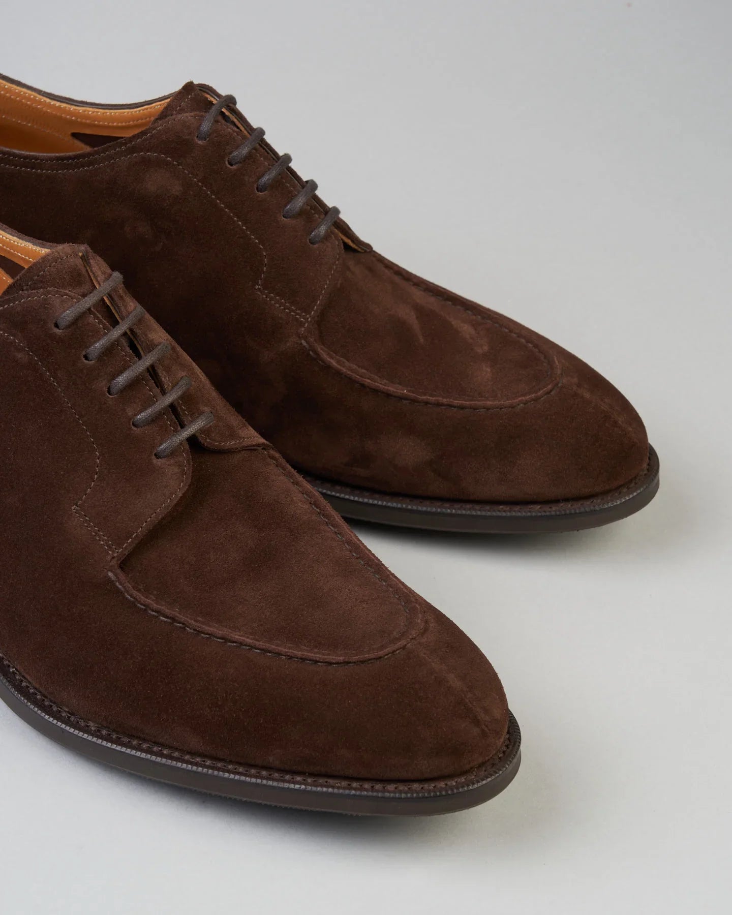 The Hand - Edward Green Dover Mink Suede