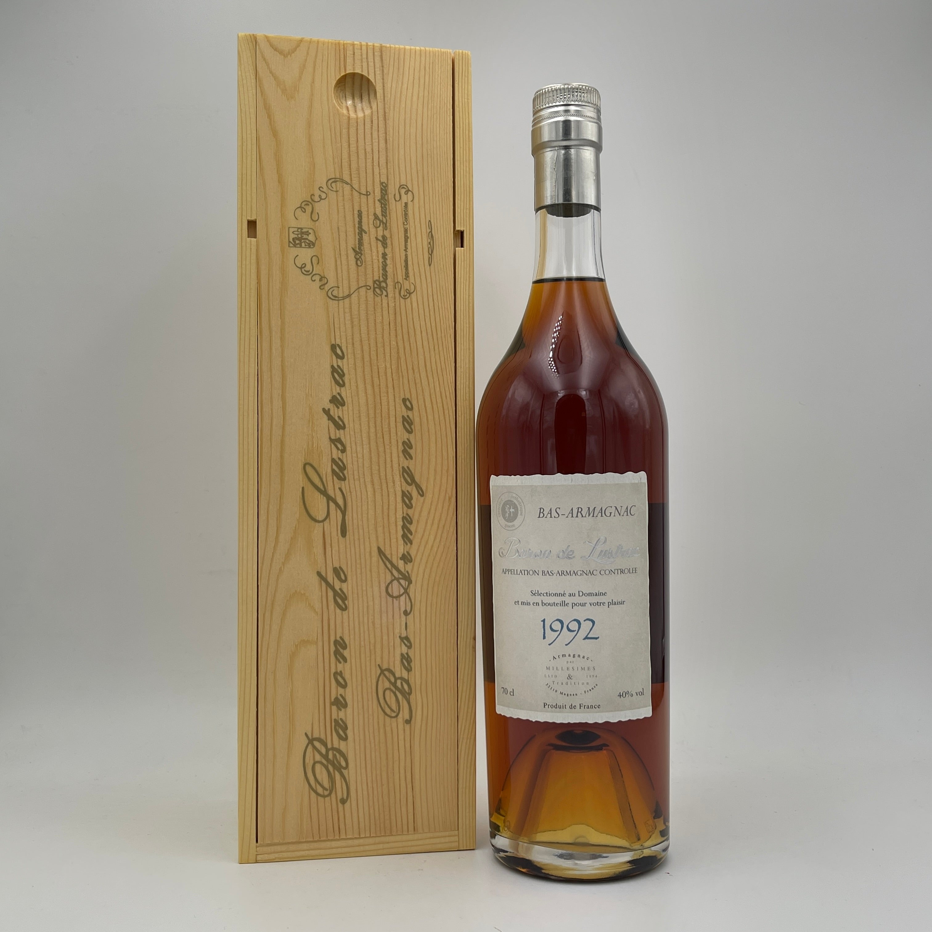 Baron de Lustrac アルマニャック 1969 Baron de Lustrac