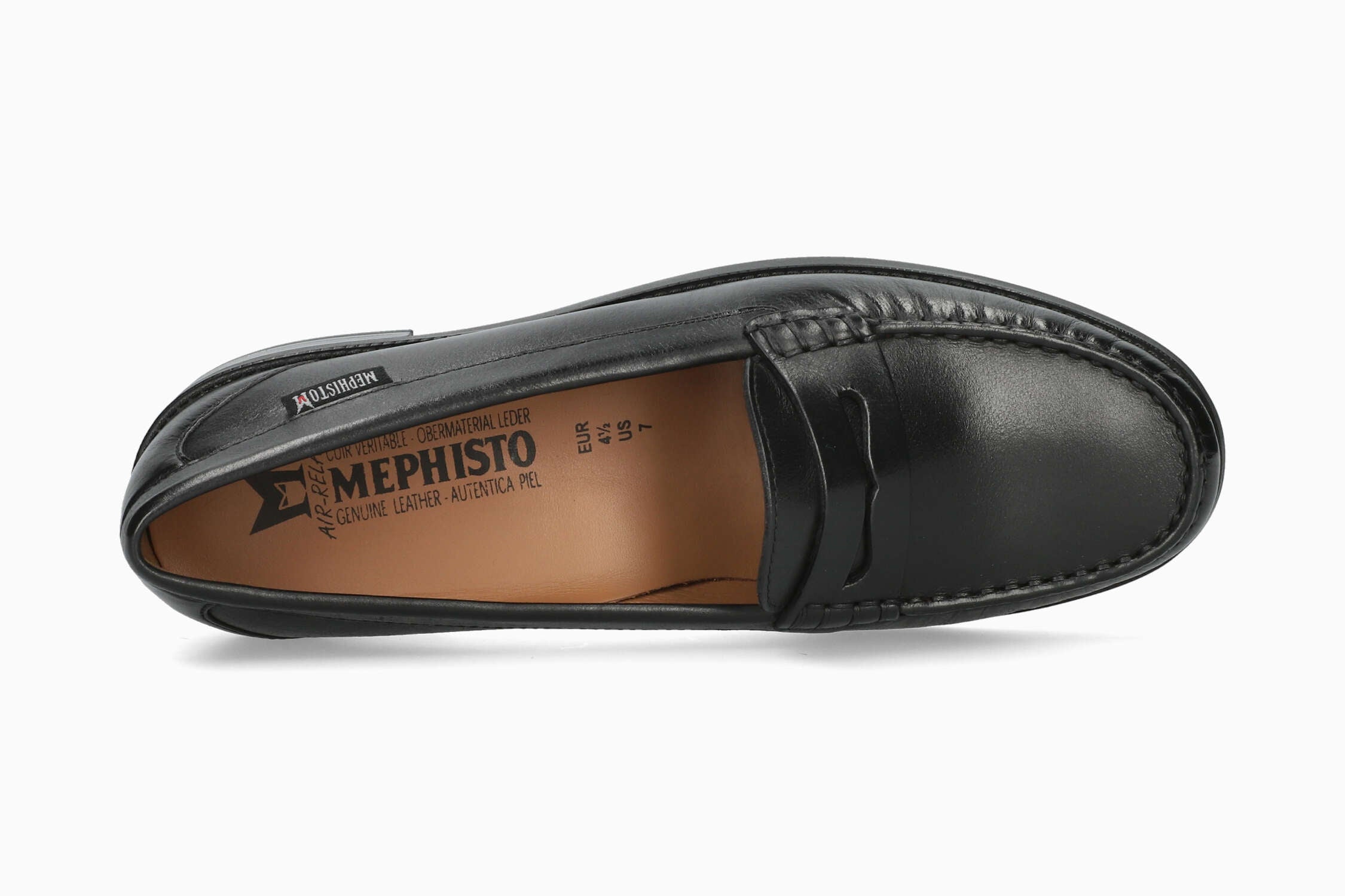 Mephisto Neda | Women Mocassins Black Leather Velvet | Mephisto USA
