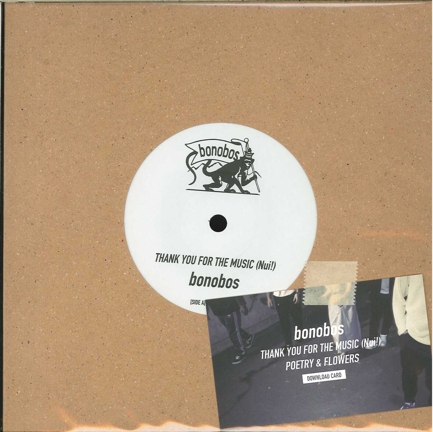 芽瑠璃堂 ＞ BONOBOS 『Thank You For The Music (Nui!) (7inch