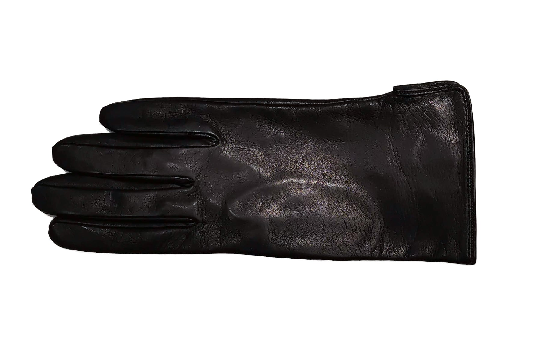 レディース手袋◇ナパレザー◇ネイビー/BLUE《シルク》 – Merola