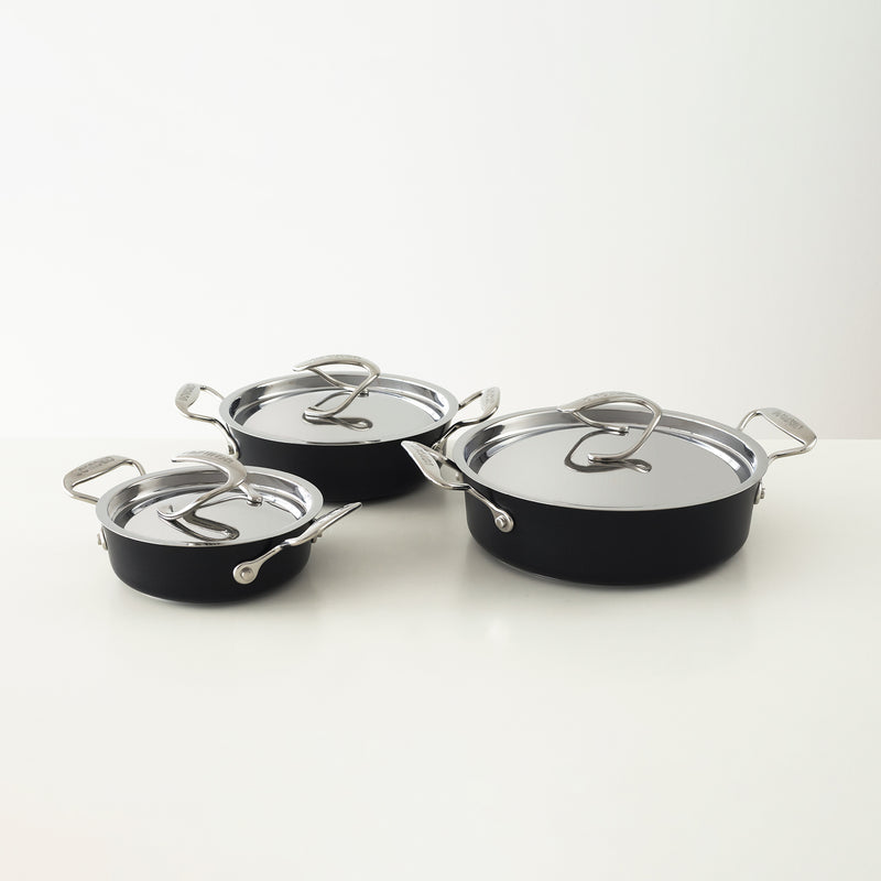 サーキュロン 両手鍋 16cm / 20cm / 24cm セット – MEYER | マイヤー