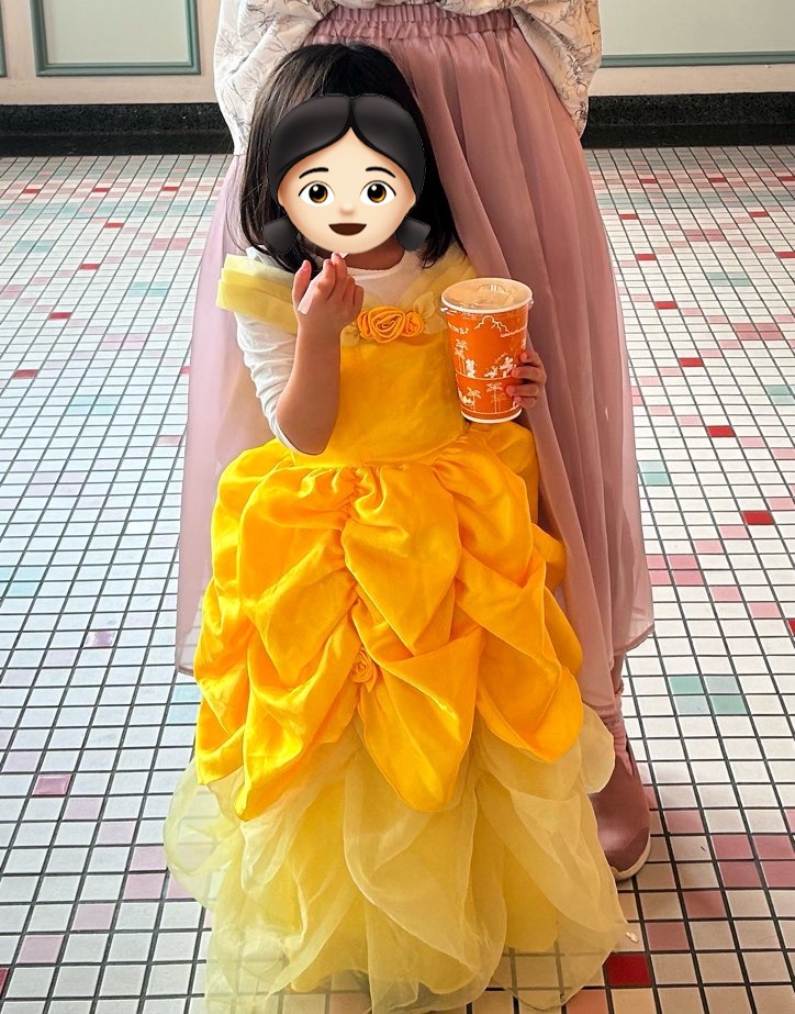 3歳児】ビビディ・バビディ・ブティック初体験レポ！ドレスのサイズ感