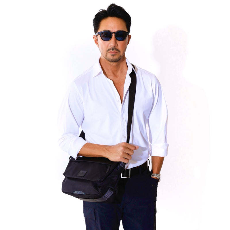 TWILL MESEROLE MESSENGER BAG – MINIMAL WARDROBE