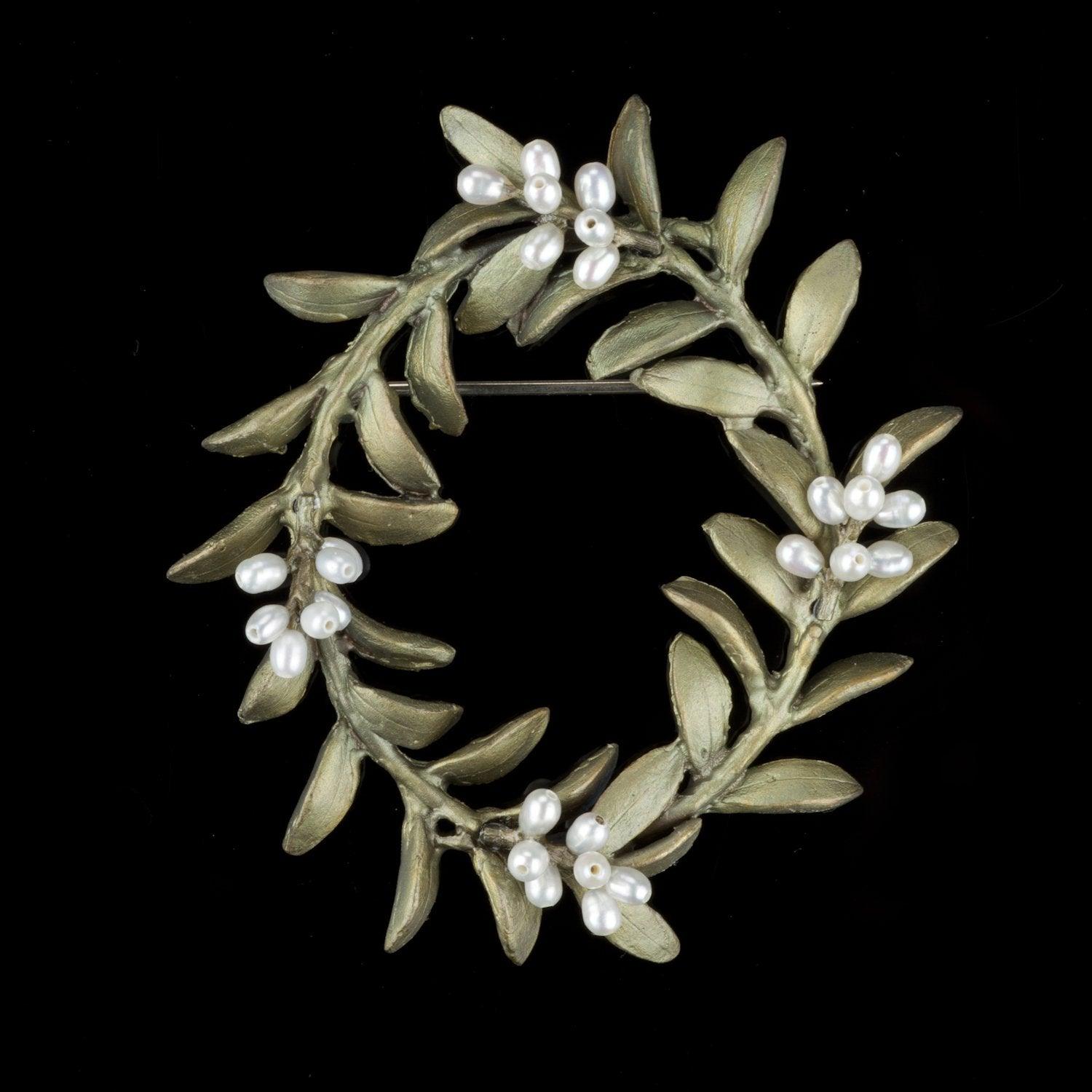 Flowering Myrtle Brooch – Michael Michaud Jewellery Japan