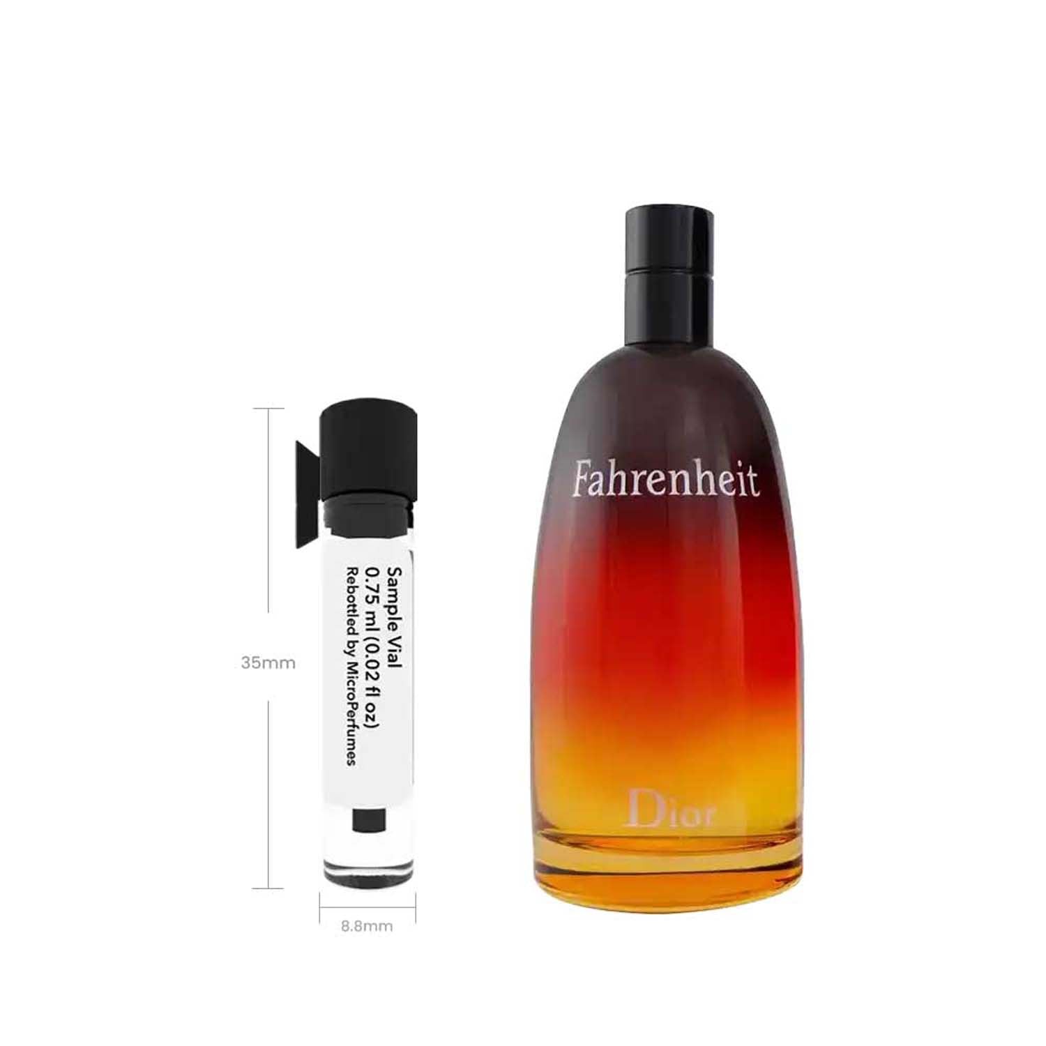 Fahrenheit by Christian Dior Eau de Toilette Sample Vial for Men