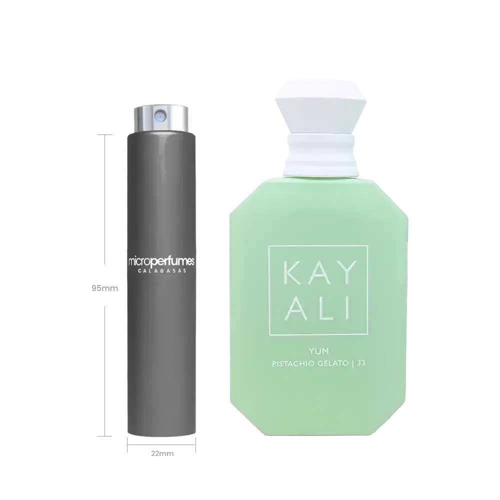 Yum Pistachio Gelato 33 by Kayali Eau de Parfum Travel Spray for