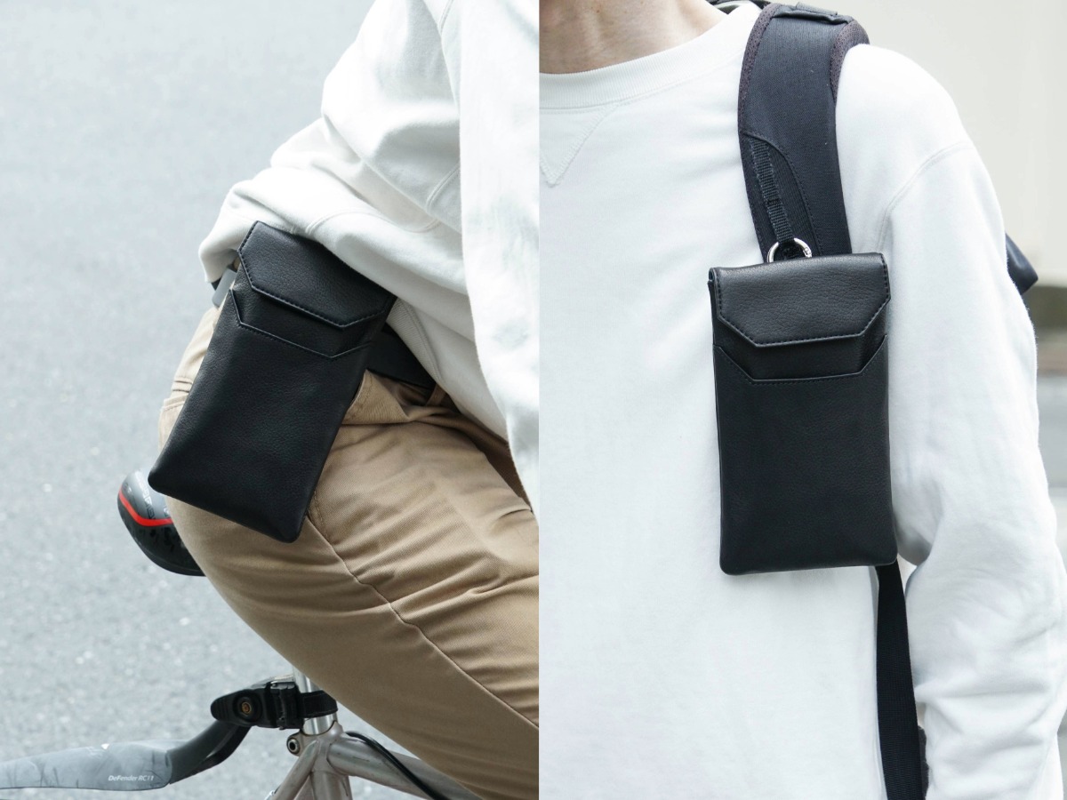 ガーメント ベルトポーチ | 革財布のお店mic (ミック)