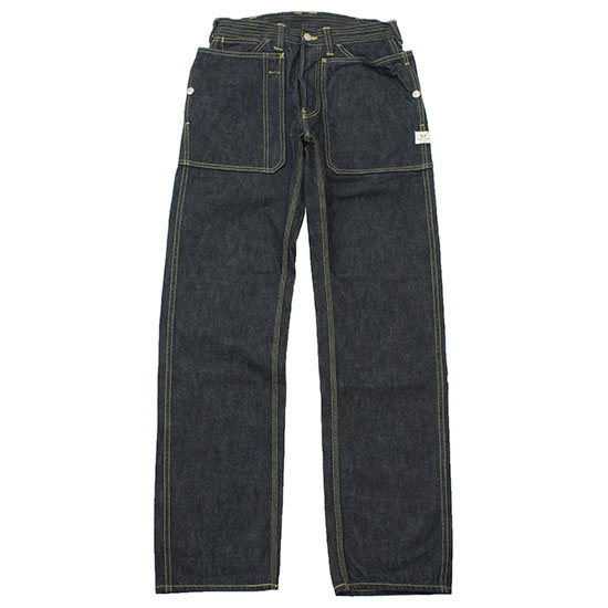 SASSAFRAS[ササフラス]フォールリーフパンツ 13.5ozデニム << MIDLAND