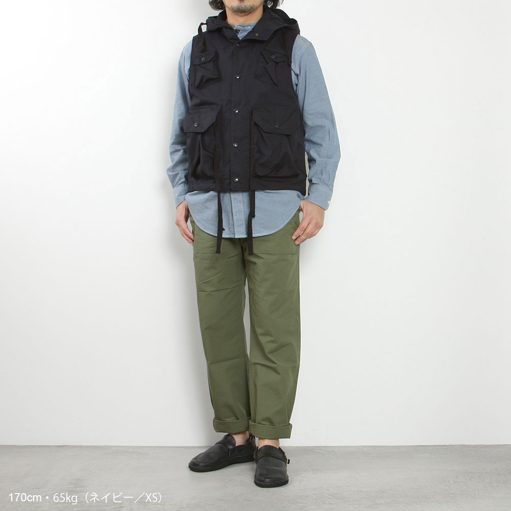 ENGINEERED GARMENTS[エンジニアド ガーメンツ]Field Vest PC Poplin