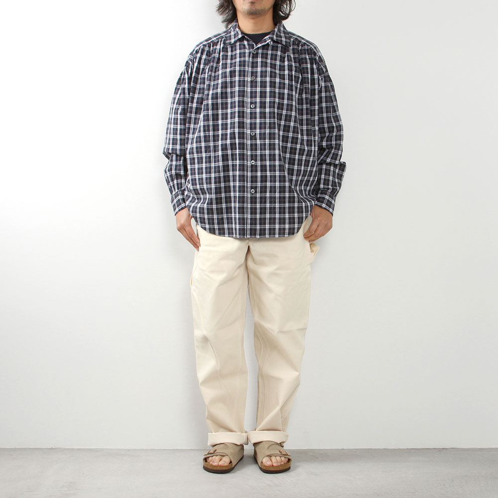 AiE[エーアイイー]Painter Shirt Cotton Plaid << MIDLAND SHIP