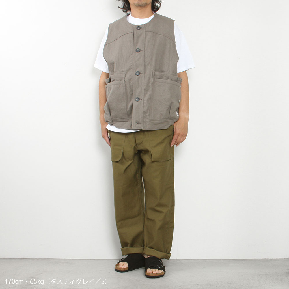 SASSAFRAS[ササフラス]Overgrown Hiker Vest SF-242101 << MIDLAND