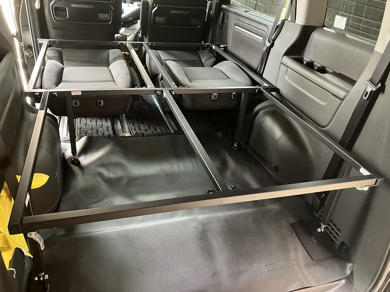 極上な車中泊のために！MGR Customsベッドキット・ステップワゴンRP 7