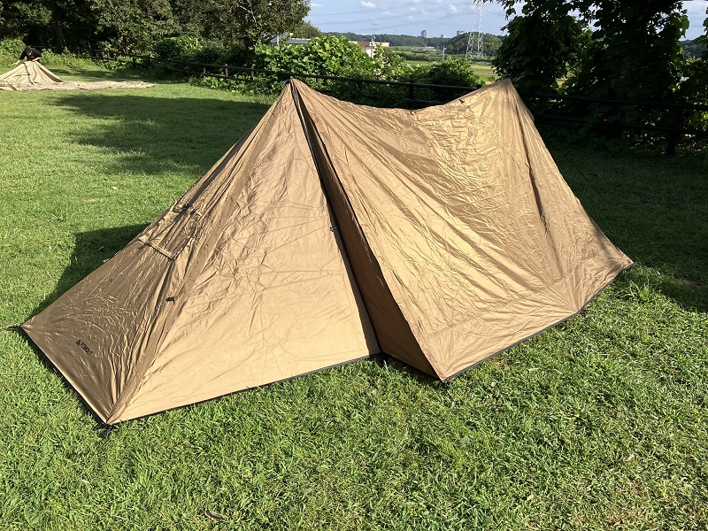 薪ストーブ部屋付きのパップテント！POMOLY STOVEHUT 70 レビュー