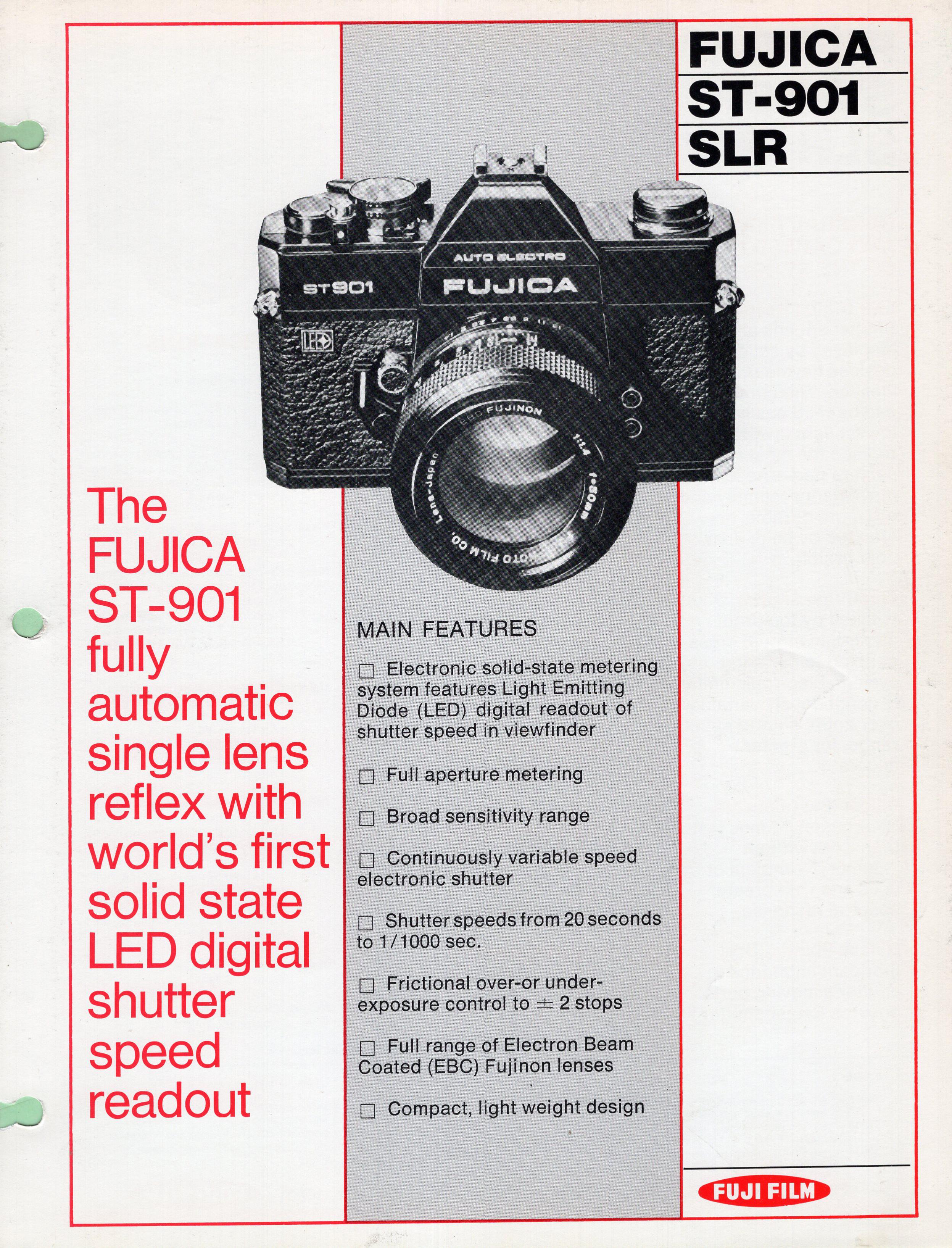 Fujica ST901 (1974) - mike eckman dot com