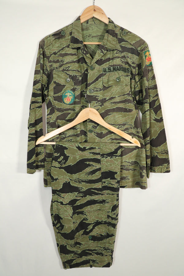 実物 アメリカ海兵隊アドバイザー VNMCパターン タイガーストライプ