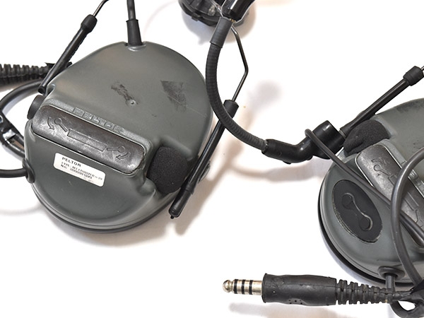 米軍実物 PELTOR COMTAC III Dual Comm ヘッドセット ARCアダプター 陸
