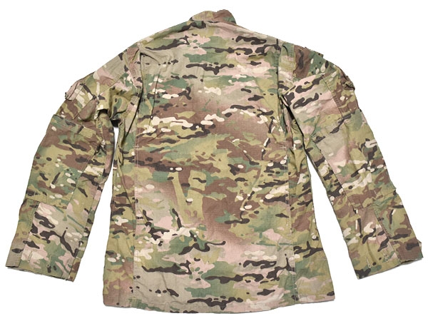 米軍実物 ARMY コンバット シャツ ジャケット マルチカム S-R FLAME