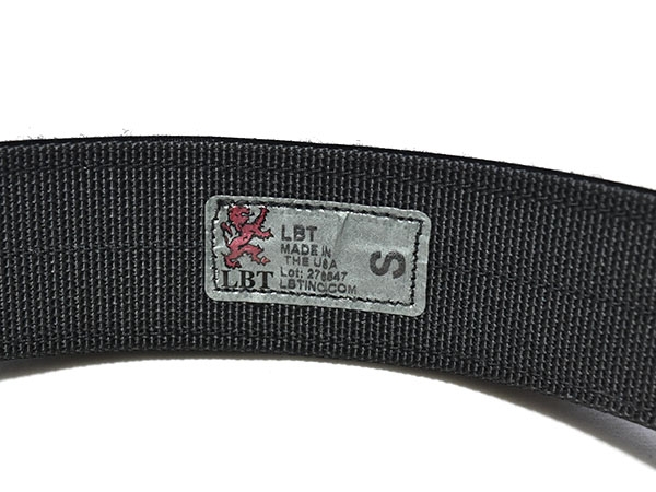 実物 LBT-0612GB ガンベルト MOLLE コブラバックル ブラック S 米軍